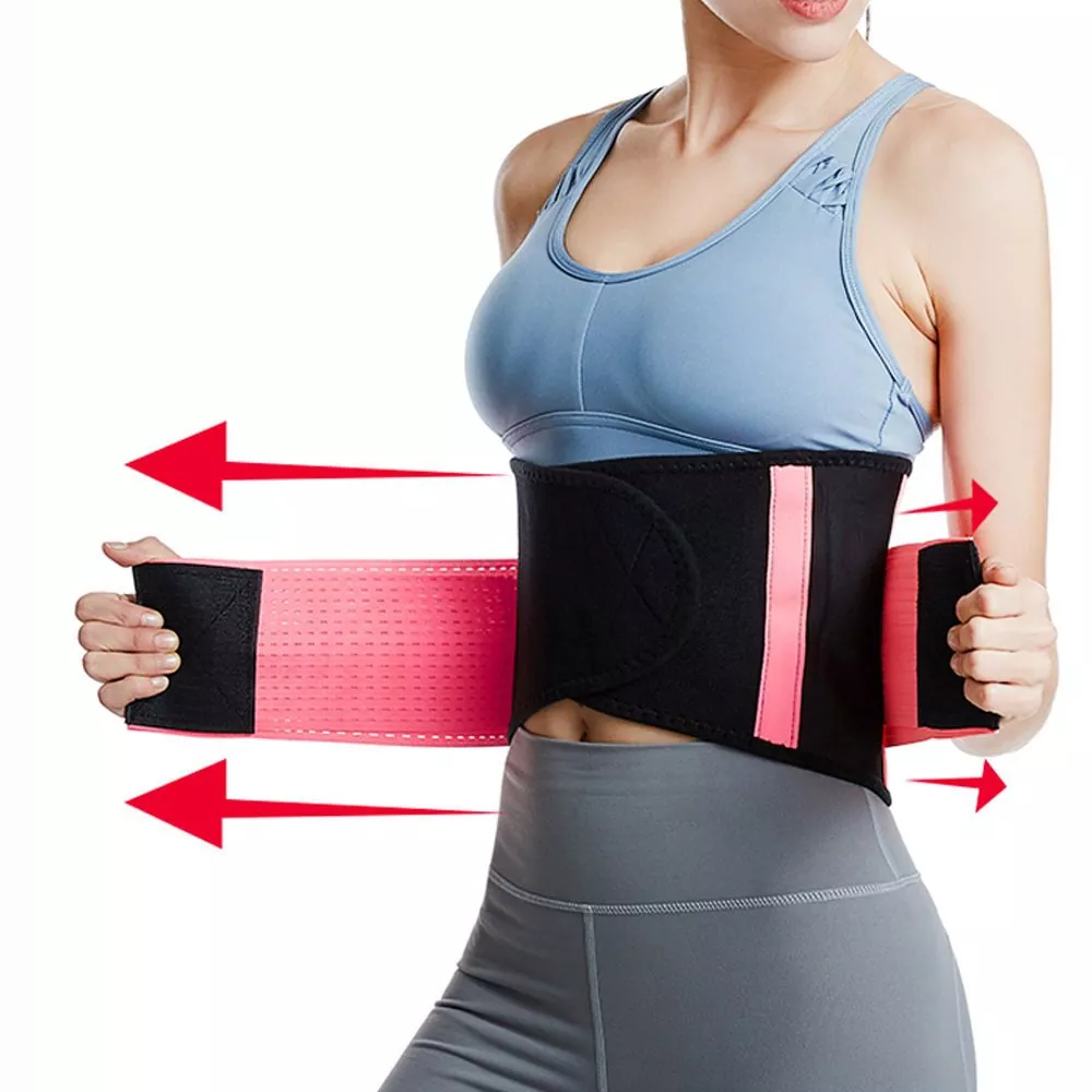 Phefumoloho e ka fetolehang ea Lumbar Decompression Back Belt