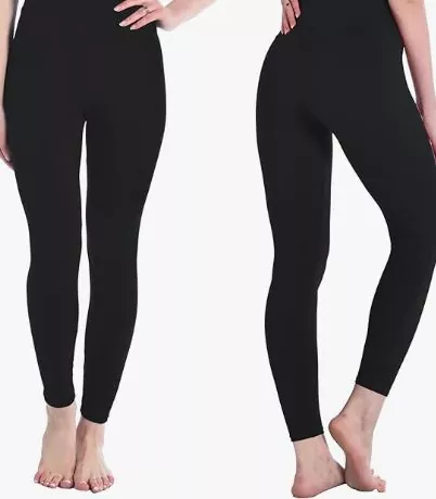 Basali ba bolelele bo felletseng ba feshene ea ho ikoetlisa Leggings